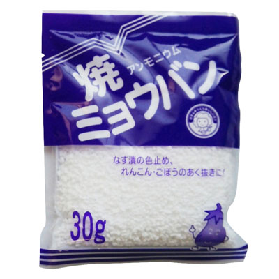 つけもと　焼ミョウバン３０ｇ