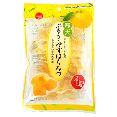 津山屋 寒天ぷるり・ゆずはちみつ 135g