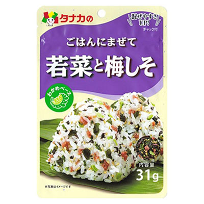 田中食品　ごはんにまぜて若菜と梅しそ31ｇ