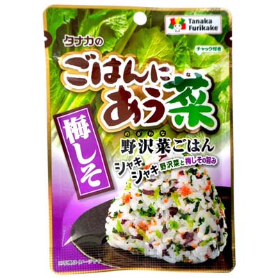 タナカのごはんにあう菜　梅しそ　15ｇ