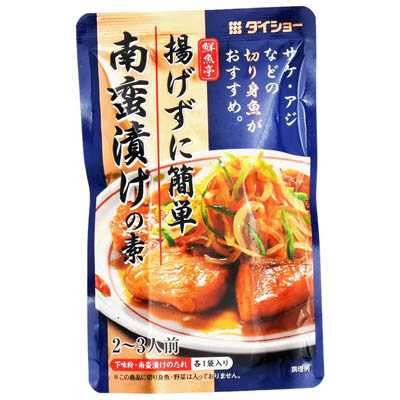 ダイショー　鮮魚亭　揚げずに簡単南蛮漬けの素　2～3人前