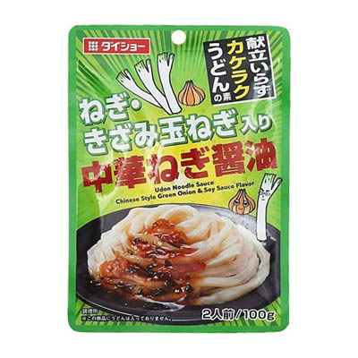 ダイショー　カケラクうどんの素中華ねぎ醤油　１００ｇ