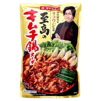ダイショー　料理研究家リュウジ監修　至高のキムチ鍋スープ　3～4人前