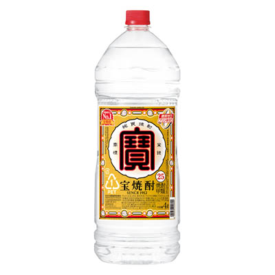 タカラ焼酎ペット25度4L