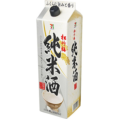 セブンプレミアム 松竹梅 純米酒 1800ml