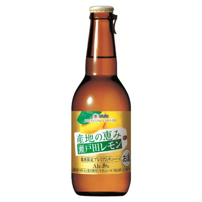 宝酒造産地の恵み瀬戸田レモン瓶280ml