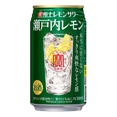 宝 極上レモンサワー瀬戸内レモン３５０ｍｌ