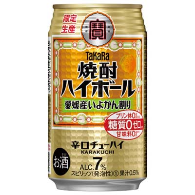 宝　焼酎ハイボール愛媛産いよかん割り　３５０ｍｌ