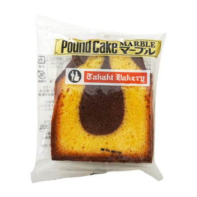 タカキベーカリー　パウンドケーキ　マーブル　1個