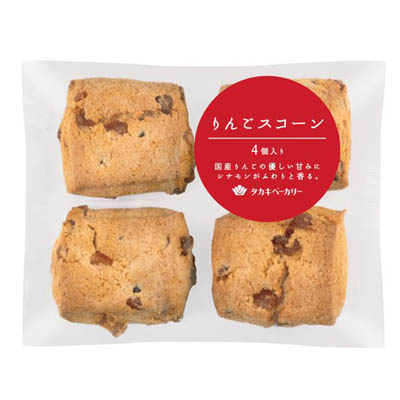 タカキ　りんごスコーン　4個入り