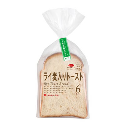 タカキ　ライ麦入りトースト　6枚入