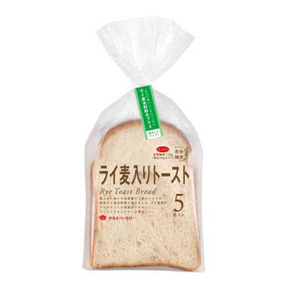 タカキ　ライ麦入りトースト　5枚入