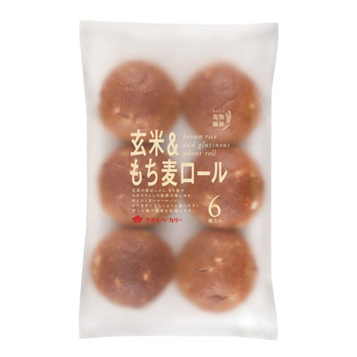 タカキ　玄米＆もち麦ロール６個入り