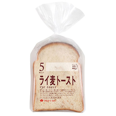 タカキ　ライ麦トースト５枚入