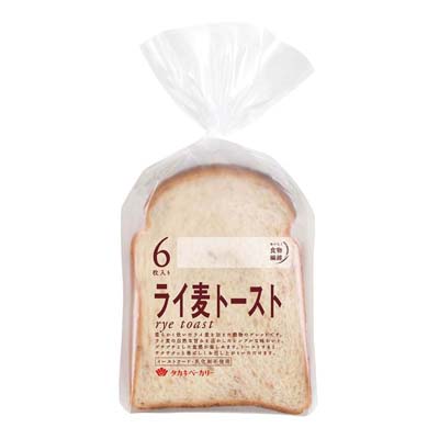 タカキ ライ麦トースト6枚
