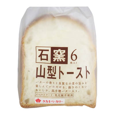 タカキ 石窯山型トースト6枚入り