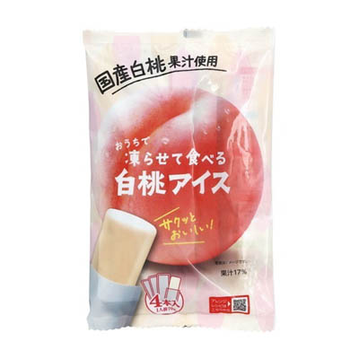 谷尾　凍らせて食べる白桃アイス　２８０ｇ