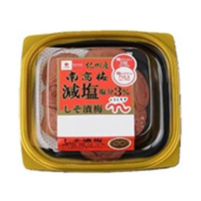 くらしモア　トノハタ　特選紀州産南高梅減塩しそ漬梅　１パック