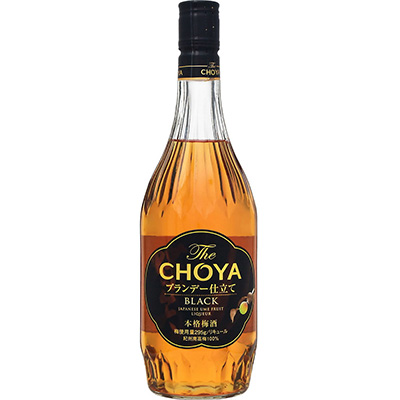 ザ・チョーヤ　本格梅酒ブランデー仕立てBLACK　１４％　７００ｍｌ