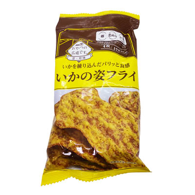 おやつの広場です。 いかの姿フライ 4枚