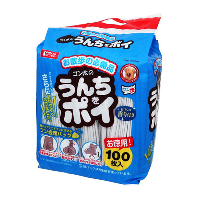 マルカン　ゴン太のうんちをポイ　100枚入