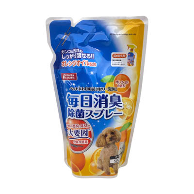 ゴンタクラブ　毎日消臭除菌スプレー　オレンジの香り　つめかえ用　500ml