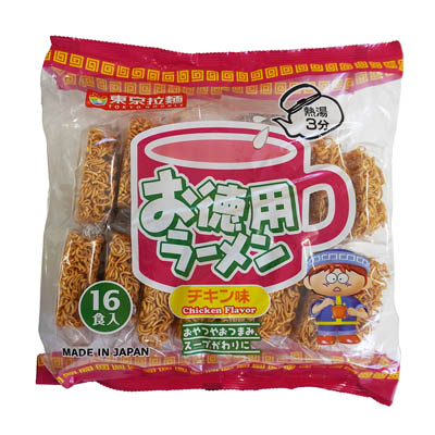 東京拉麺 お徳用ラーメン チキン味 16食入