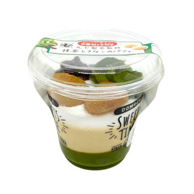 ドンレミー丸七製茶監修　抹茶ときなこのパフェ
