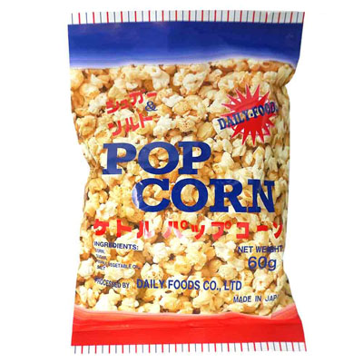 デイリー食品 ケトルパップコーン シュガー&ソルト 60g