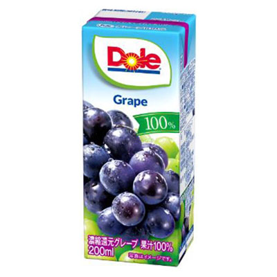 Dole グレープ100% 200ml