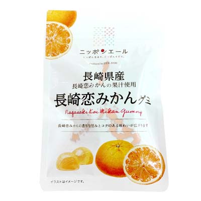 全農 長崎県産 長崎恋みかんグミ 40g