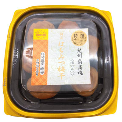 食の幸　特選紀州南高梅はちみつ梅干　１００ｇ