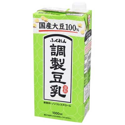 ふくれん　国産大豆調製豆乳　1000ml