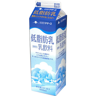 らくのうマザーズ 低脂肪乳 1000ml