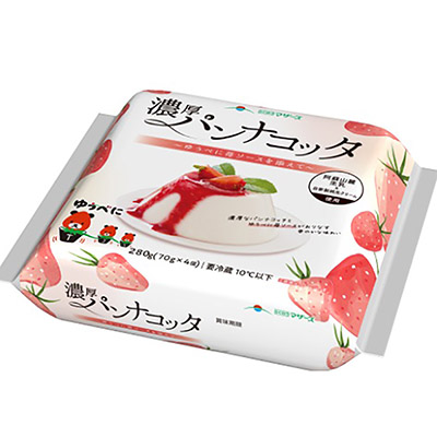 らくのうマザーズ濃厚パンナコッタ4個入