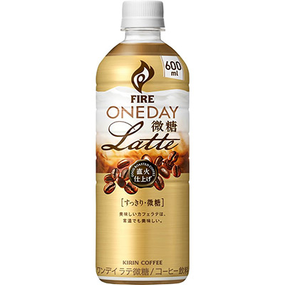 キリン FIRE ワンデイラテ微糖 600ml