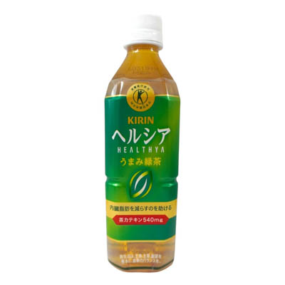 キリン　ヘルシア　うまみ緑茶　500ｍｌ