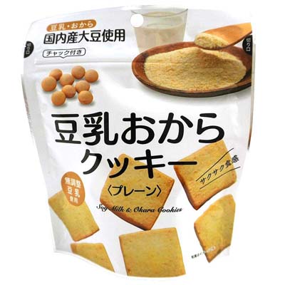 寅家 豆乳おからクッキー<プレーン> 62g