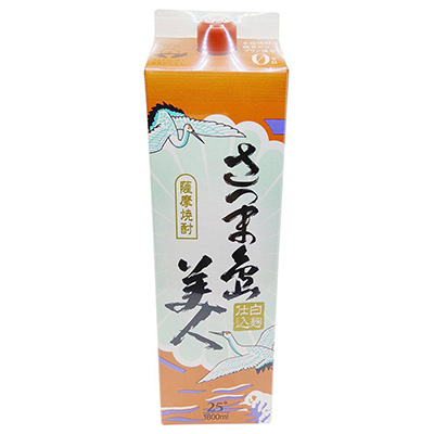長島研醸 さつま島美人 25度パック 1800ml