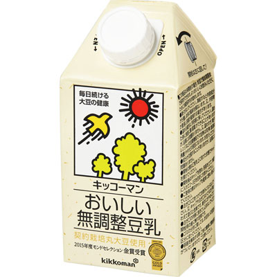 キッコーマン 無調整豆乳500ml