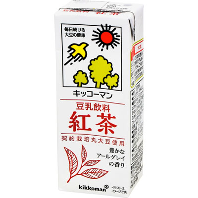 キッコーマン 豆乳飲料 紅茶200ml