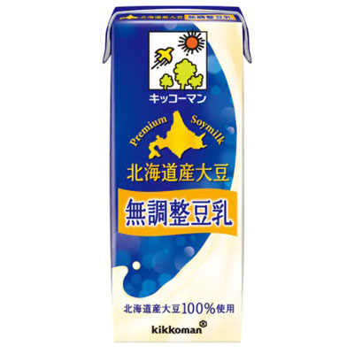 キッコーマン飲料 北海道産大豆無調整豆乳