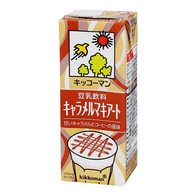 キッコーマン　豆乳飲料　キャラメルマキアート　200ml