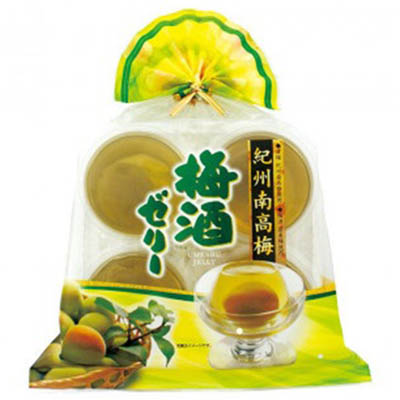 金澤兼六製菓　紀州南高梅　梅酒ゼリー　４個