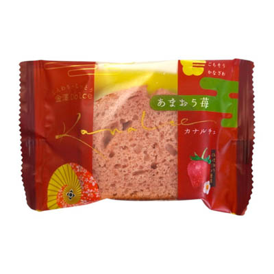 金澤兼六製菓　カナルチェ　あまおう苺　1個