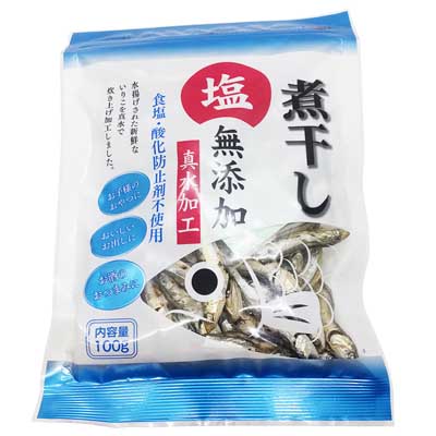 弥永　塩無添加煮干し　100ｇ