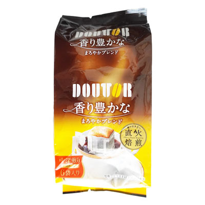 ドトール 香り豊かなまろやかブレンド ドリップコーヒー 6袋入り