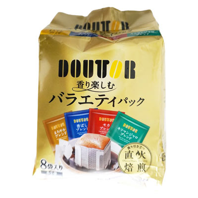 ドトール 香り楽しむバラエティパック ドリップコーヒー 8袋入り