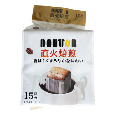 ドトール 直火焙煎 ドリップコーヒー 15杯分