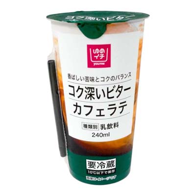 ゆめイチ　コク深いビターカフェラテ　240ｍｌ
